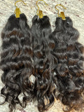 Raw Indian (Bulk) Braiding Hair ''Deepwave"
