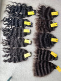 Raw Indian (Bulk) Braiding Hair ''Deepwave"