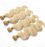 Raw Blonde Burmese (613) Body Wave