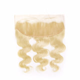 Blonde (613) HD Lace Frontal (13×4) Raw Burmese Hair