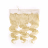 Blonde (613) HD Lace Frontal (13×4) Raw Burmese Hair